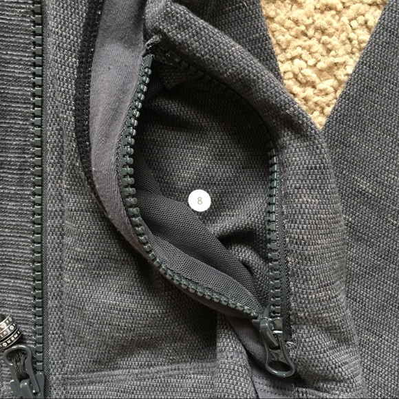 Lululemon Gray Yoga Jacket - Picture 6 of 8